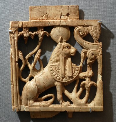 Ivory Tablet, Nimrud, c.900-600 BC by Mesopotamian